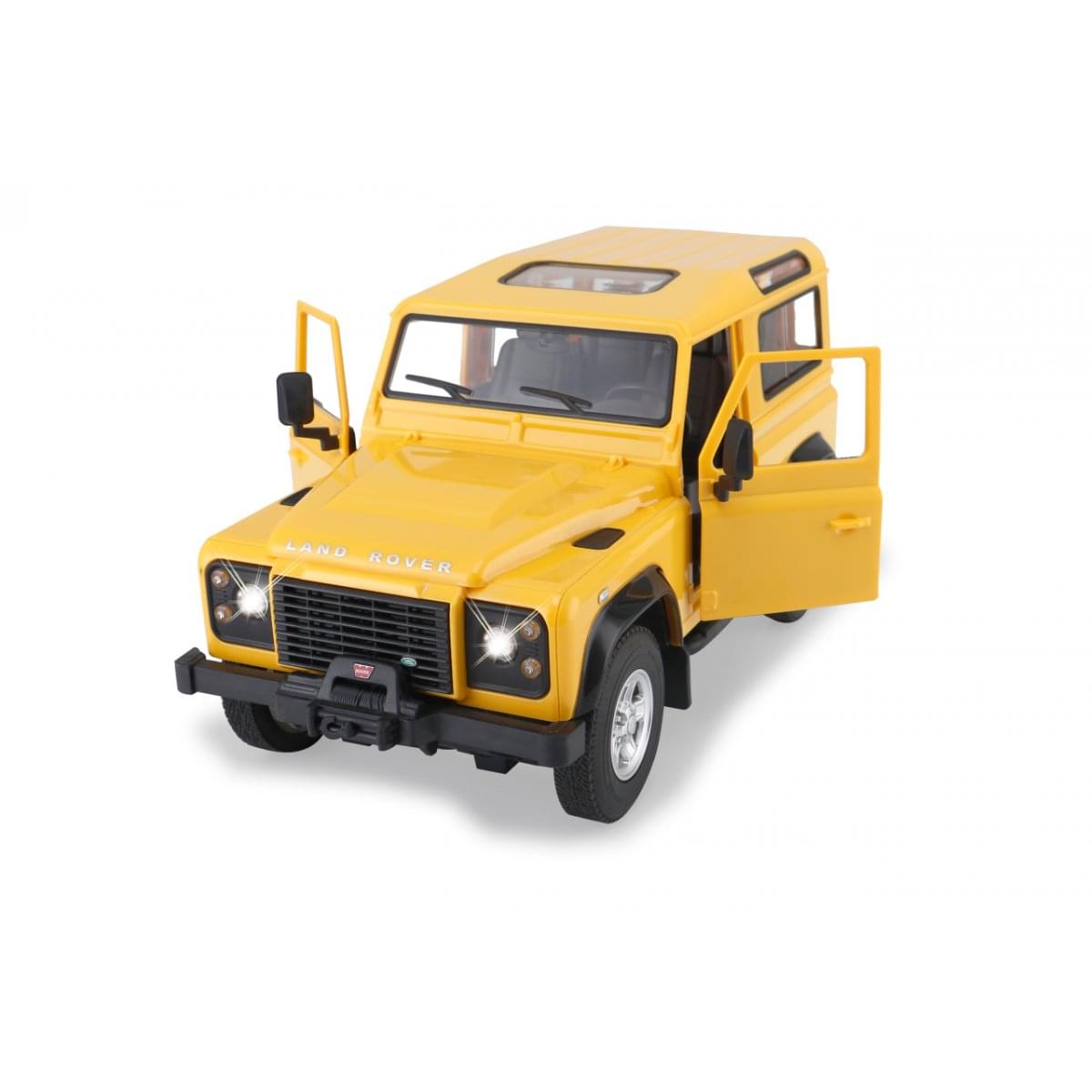 403135 land rover defender 1 14 yellow 24ghz 4